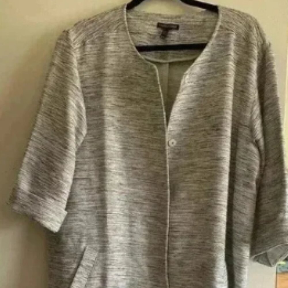 Eileen Fisher Snap Front Blazer